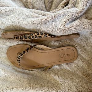 Cheetah sandals 🤩🩴🐯